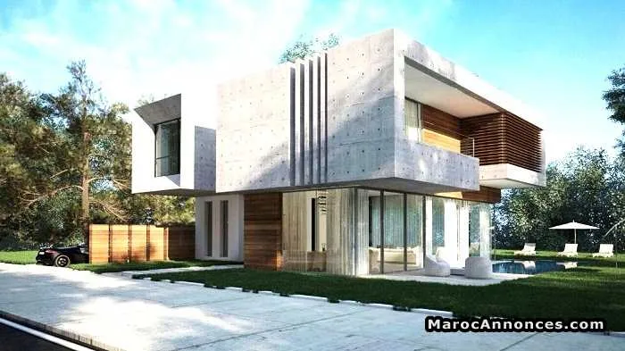 Villa neuve à vendre de 600 m² dar bouazza - الدار البيضاء