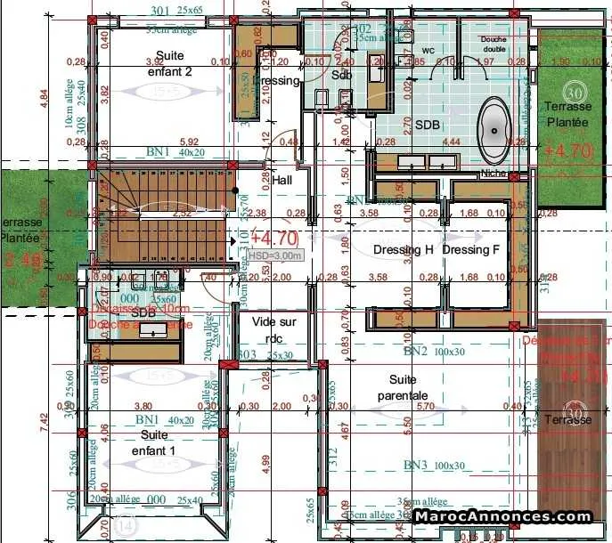 Villa neuve à vendre de 600 m² dar bouazza - الدار البيضاء (3)