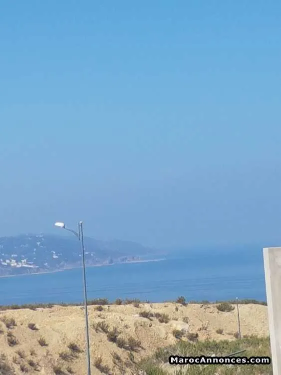 Terrain fac à la mer avec plan autorisé à nwinwich - طنجة (2)