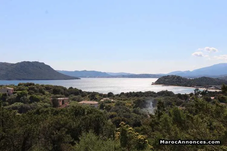 Terrain fac à la mer avec plan autorisé à nwinwich - طنجة