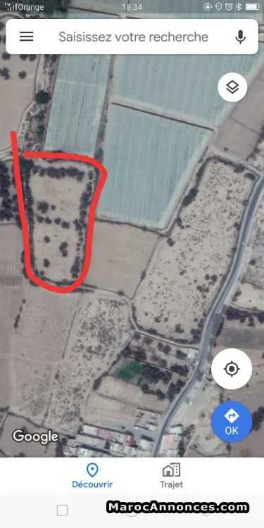 Terrain de 1ha à taroudant - تارودانت (2)