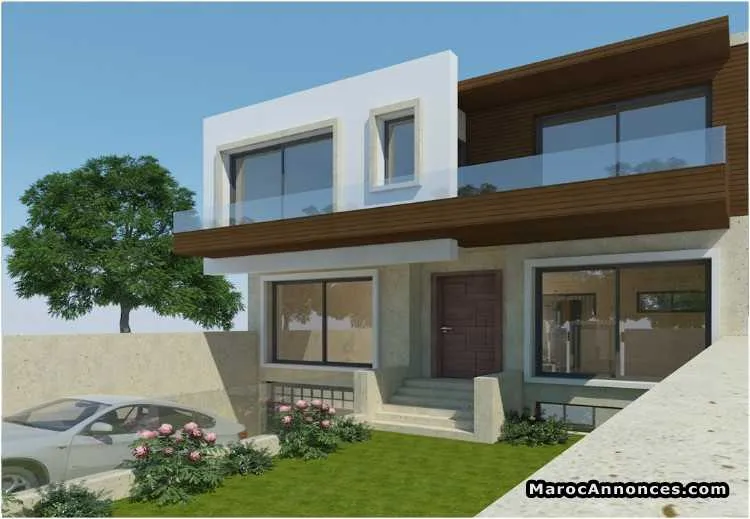 Lots de terrain à usage villa d1 à bouskoura - بوسكورة
