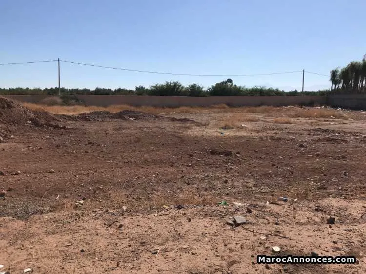 Terrain de 433 m2 prestigia argan golf marrakech - مراكش