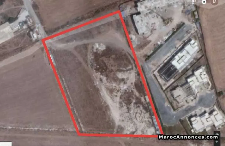 Terrain route dar bouazza - الدار البيضاء (2)