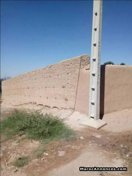 Terrain 216 m2   25 km a marrakech - مراكش
