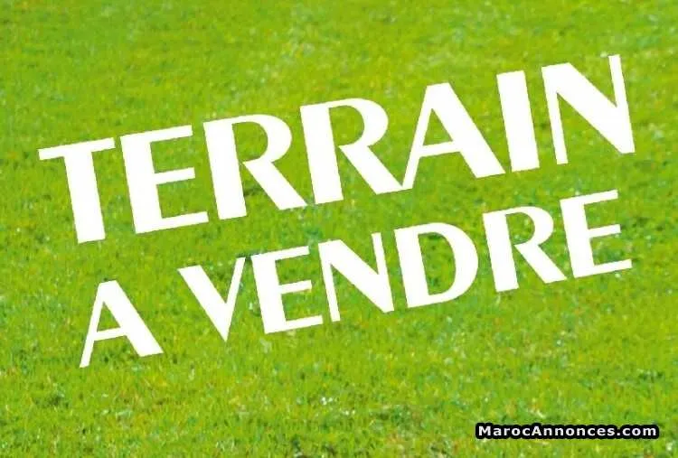 Vente lot terrain titré r+2 commercial wifak temar - تمارة