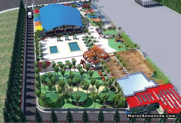 Terrain titré zone immeuble villa 1 ha assam - القنيطرة