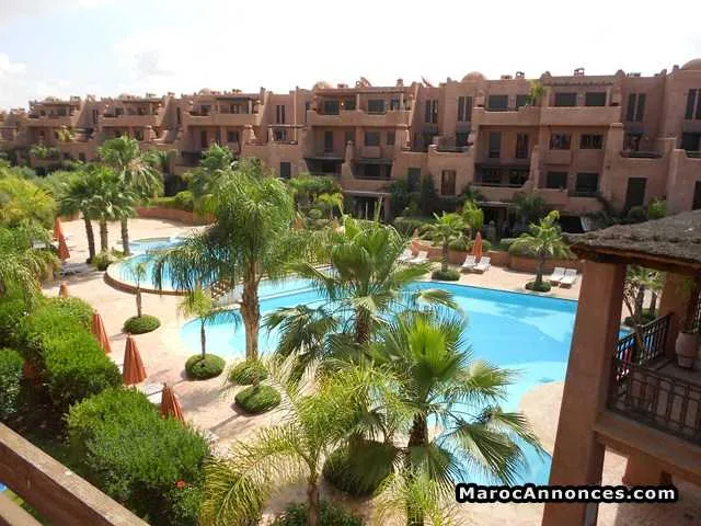 Appartement avec piscine a louer a marrakech - مراكش