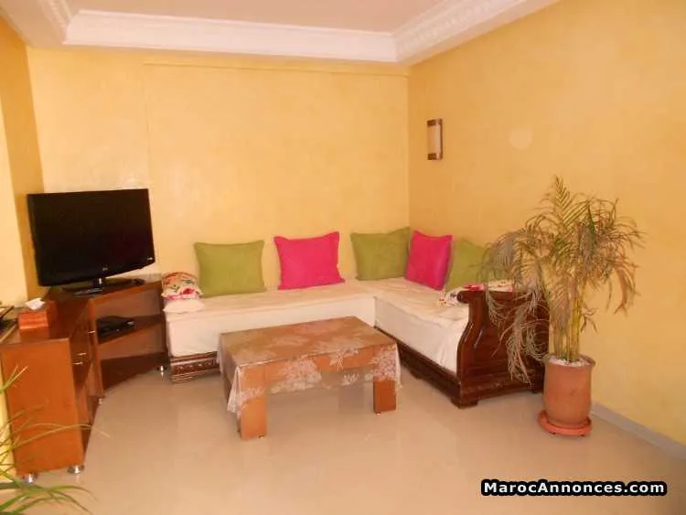 Appartement a louer meublé à ain mezou - مراكش