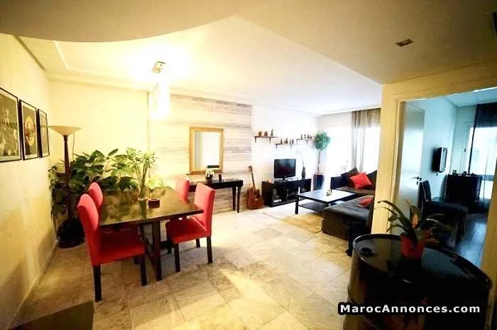 Appartement 51 m² à louer, triangle d'or, casa - الدار البيضاء