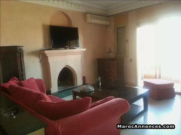 Appartement à louer vide à l hivernage - مراكش