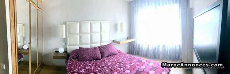 Location appartement meubé avec 1 chambre à maarif ext. - الدار البيضاء (2)