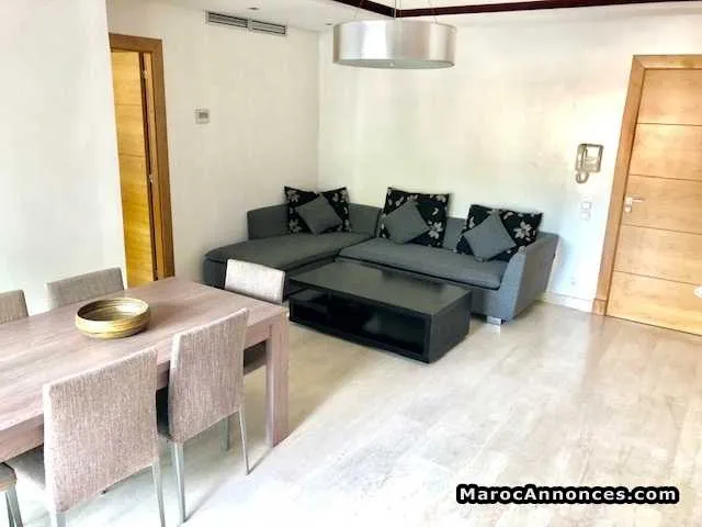 Beau studio 58 m² meublé à louer, gauthier, casa - الدار البيضاء