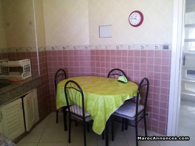 Appartement meublé à louer rabat les orangers - الرباط