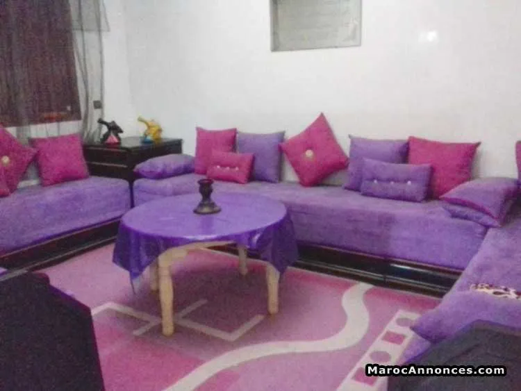 Appartement meublé au 1 èr étage à el jadida - الجديدة