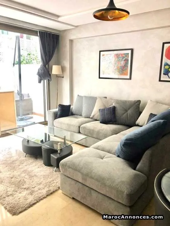 Appartement 75 m² à louer, racine, casa - الدار البيضاء
