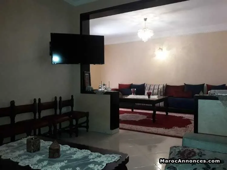 Appartement meublee à av abdelkrim el khattabi - مراكش