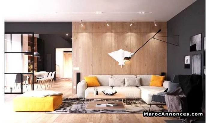 Bel appart 196 m² meublé à louer, gauthier, casa - الدار البيضاء