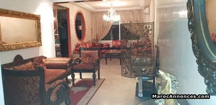 Appartement meublé longe  duree - الدار البيضاء