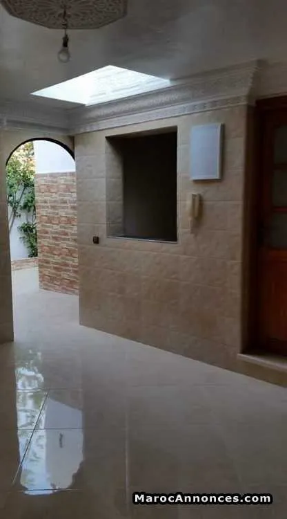 Location d'un rez de jardin à inara 1 - المحمدية (2)