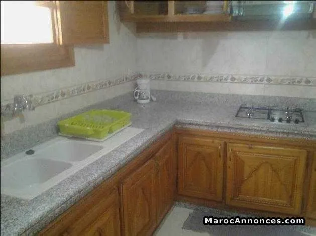 Location etage villa   meublé  route de casa - مراكش (3)