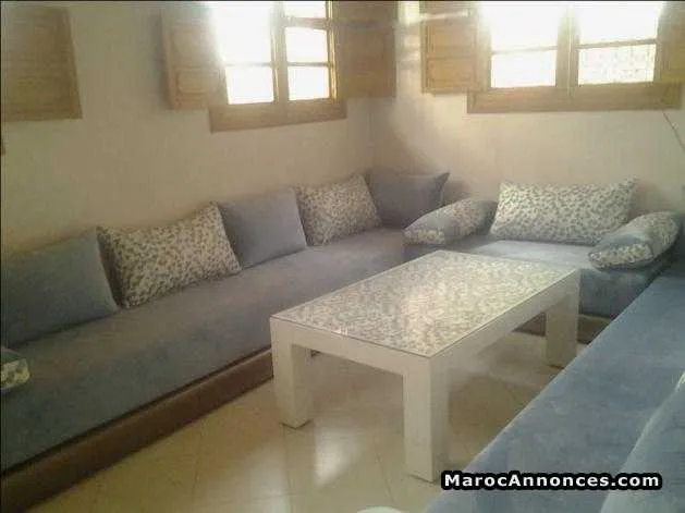 Location etage villa   meublé  route de casa - مراكش (2)
