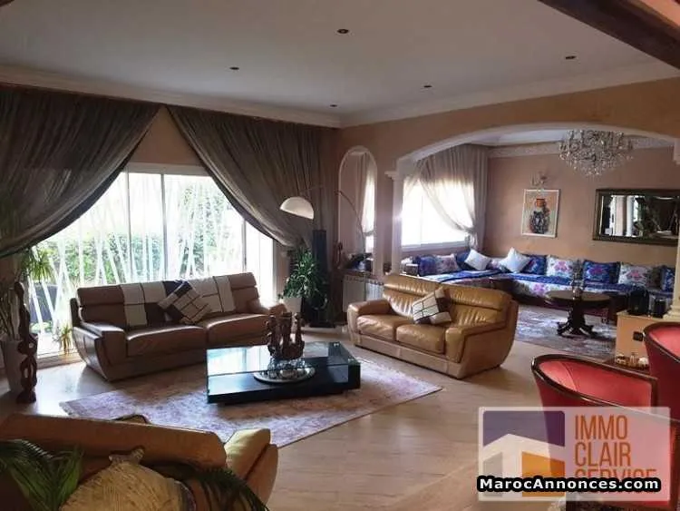 Location villa meublé quartier aindiab - الدار البيضاء (2)