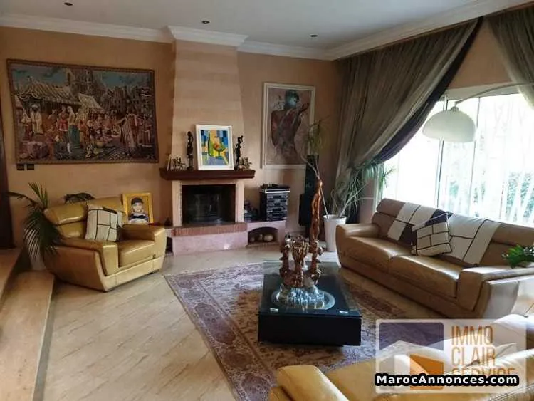 Location villa meublé quartier aindiab - الدار البيضاء (3)