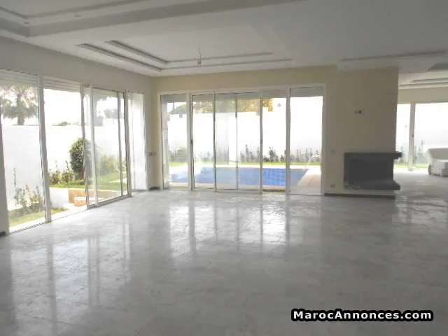 Villa de standing en location  à rabat el harhoura - الرباط (2)