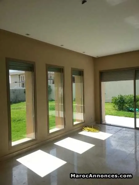 Villa en location à bouskoura - بوسكورة (3)