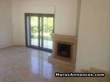 Villa à la location à el manar - الدار البيضاء