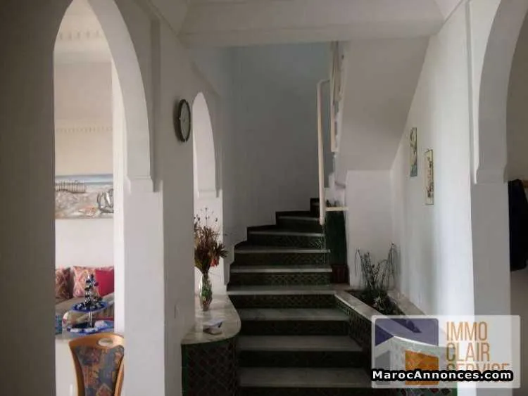 Location duplex rez jardin 200m² aindiab - الدار البيضاء (3)