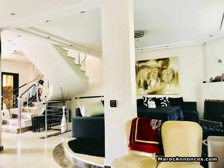 Casablanca-hay al hanae-location superbe villa mod - الدار البيضاء (2)