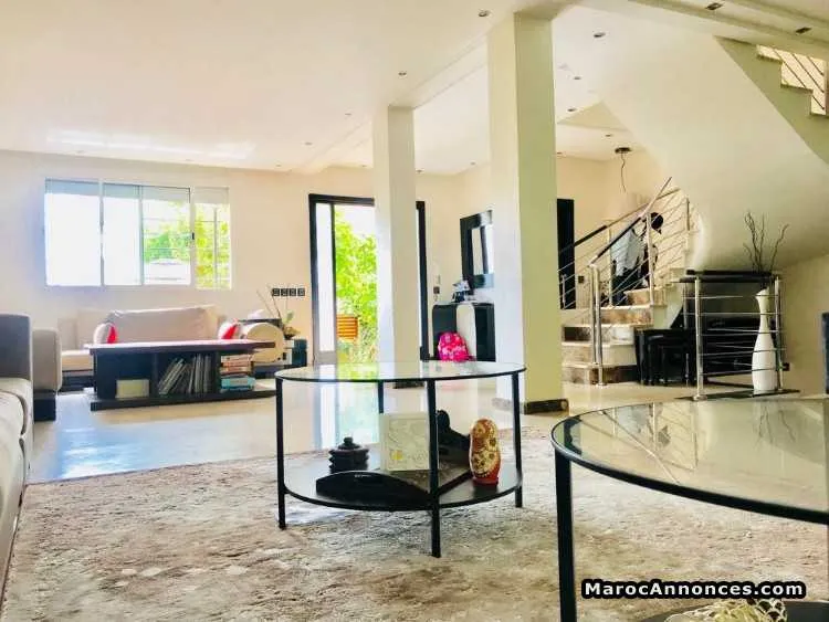 Casablanca-hay al hanae-location superbe villa mod - الدار البيضاء (3)