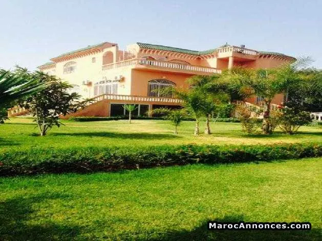 Réf:vl332.villa a louer à bouskoura 5062m2 - الدار البيضاء