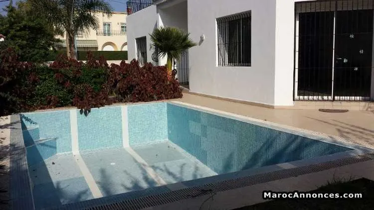 villa en location au quartier oasis - الدار البيضاء