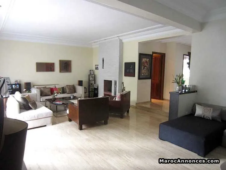 Bella villa meublée de 250m² à louer , ain diab - الدار البيضاء (3)