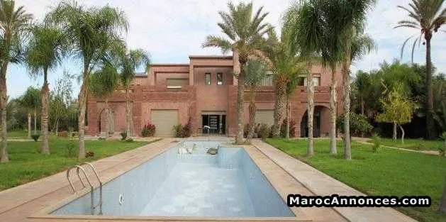 Villa   meublee dans la palmeraie - مراكش