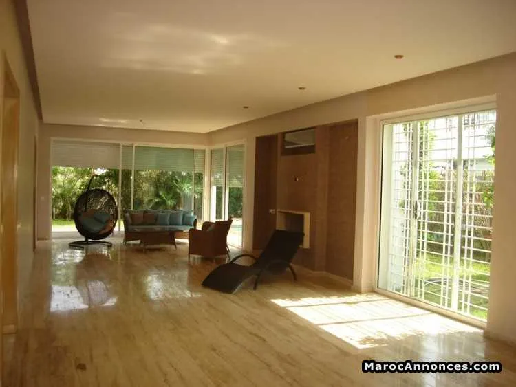 Villa a louer dar bouazza 400 m² 22000 dh - الدار البيضاء