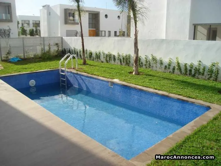 Villa a louer neuve et vide dar bouazza - الدار البيضاء