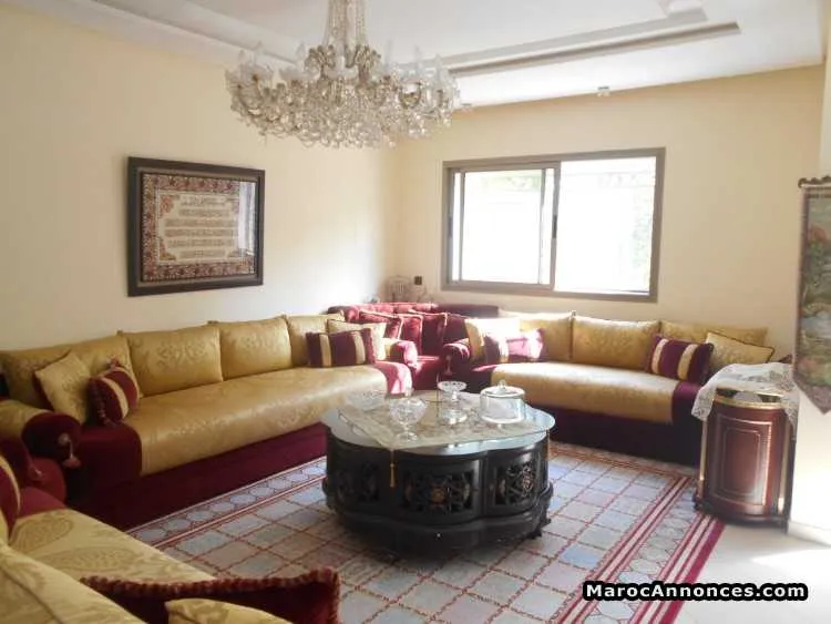 Belle villa meublée en location à skhirat - الرباط (2)