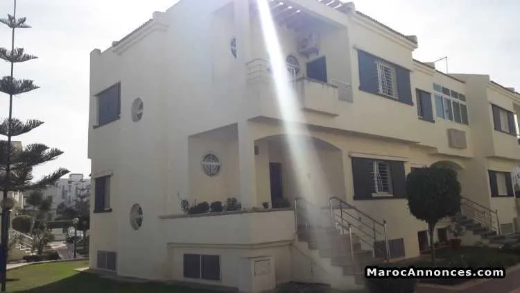 Loue villa dans résidence sécurisée avec piscine - الرباط (3)