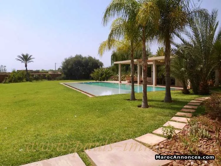 Villa meublé en location à marrakech - مراكش (2)