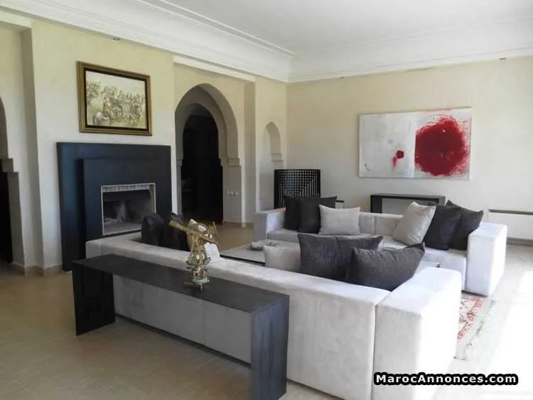 Villa meublé en location à marrakech - مراكش (3)