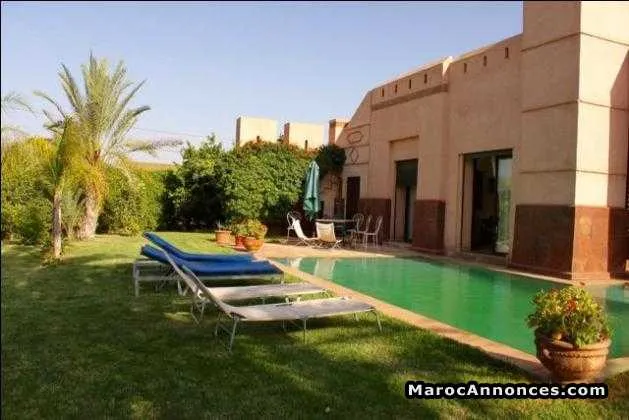 Villa 3 ch avec piscine privée avec tennis - مراكش (2)