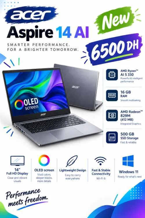 Acer aspire 14 ai - المحمدية