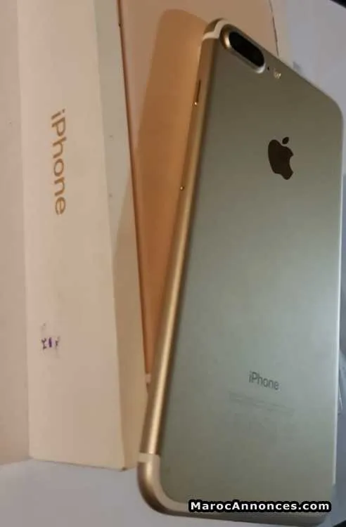 Iphone 7 plus gold - الرباط (2)