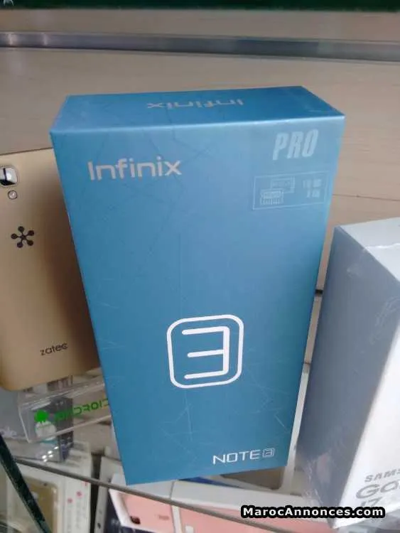 Infinix note 3 pro /4g / 16 go / 3 go ram - الرباط