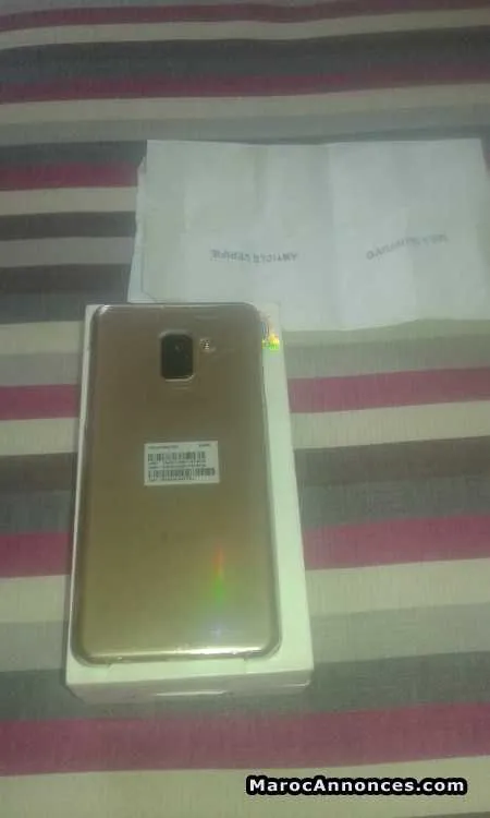 Samsung galaxy a8 plus  2018 gold  64g - الدار البيضاء