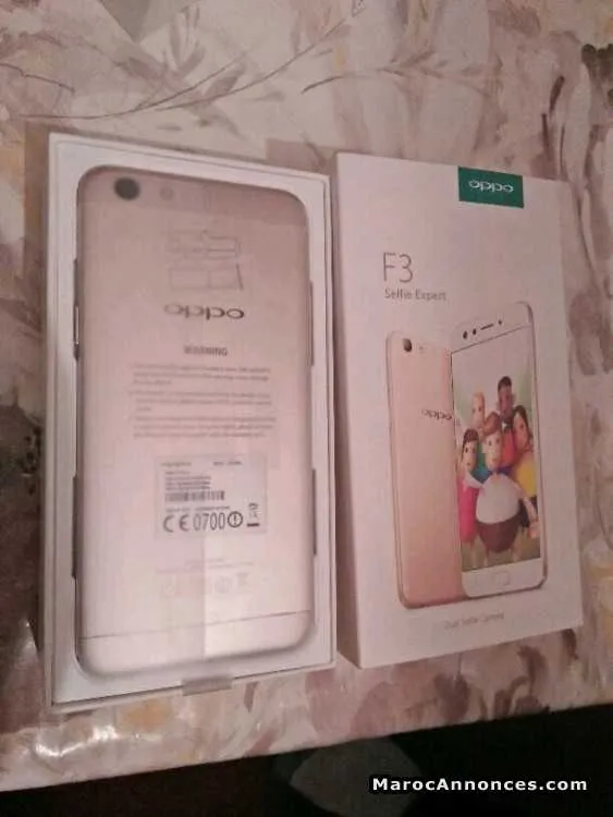 Oppo f3 gold. oppo a37 (neuf) - الدار البيضاء